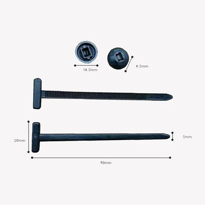 CableGrip™ Nylon Universal Cable Tie | Premium Heavy Duty Self-Locking Zip Ties 