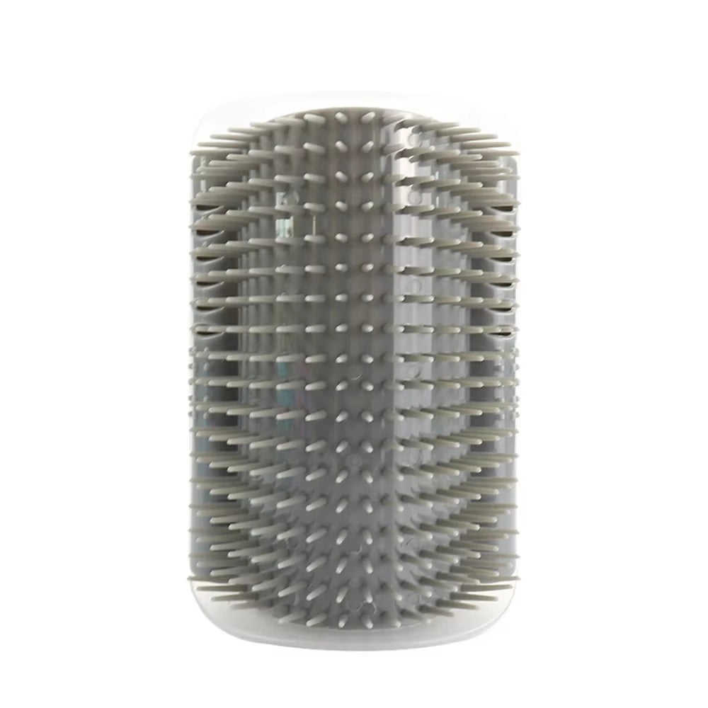 PurrEase™ Cat Self-Groomer Massage Brush | Soft Wall-Mounted Comb with Catnip for Face Scratching, Self Cleaning & Play