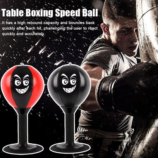 Punchster™ Desktop Boxing Ball | Tabletop Fighting Toy for Home, Office, or Study Desk 