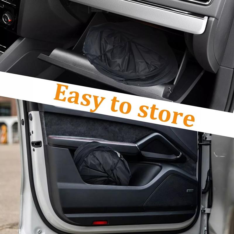 UVArmor™ Car Windshield Sunshade | Foldable Reflective UV Protector for Heat & Sun Damage, Keeps Interior Cool
