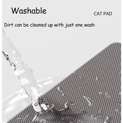 CleanPaws™ Waterproof Cat Litter Mat | Washable Mat