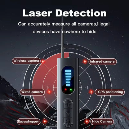 SecurePulse™ Hidden Camera Detector | Anti-Spy Car GPS Tracker 