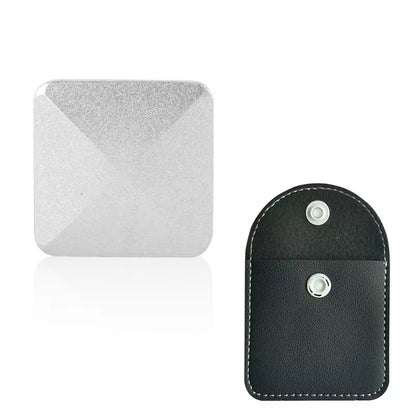 FlipAxis™ Kinetic Desk Fidget Toy | Alloy Hexagonal & Square Spinning Flip Block for Stress Relief