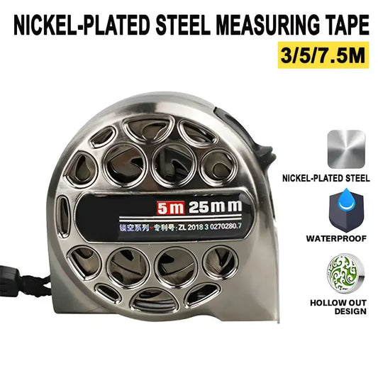 ProMeasure™ Stainless Steel Retractable Tape Measure | 3M / 5M / 7.5M