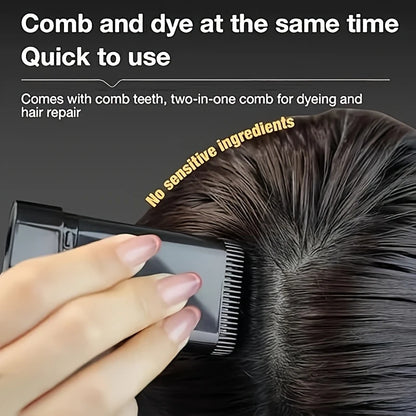 ColorSwipe™ Temporary Hair & Beard Color Stick | Long-Lasting, Easy Root Touch-Up & Gray Coverage Pen