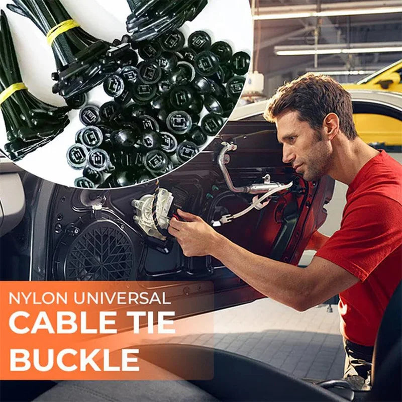 CableGrip™ Nylon Universal Cable Tie | Premium Heavy Duty Self-Locking Zip Ties 