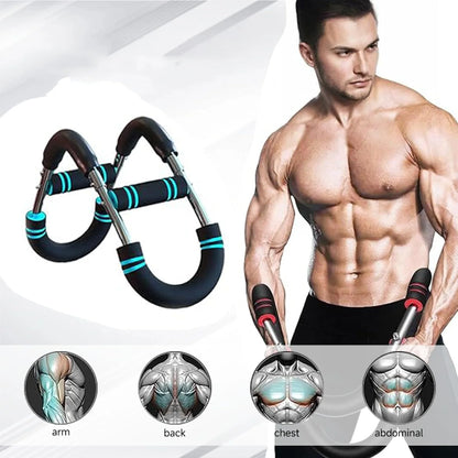 FlexCore™ Adjustable Arm Trainer & Chest Expander | Resistance Bands for Upper Body Strength Training
