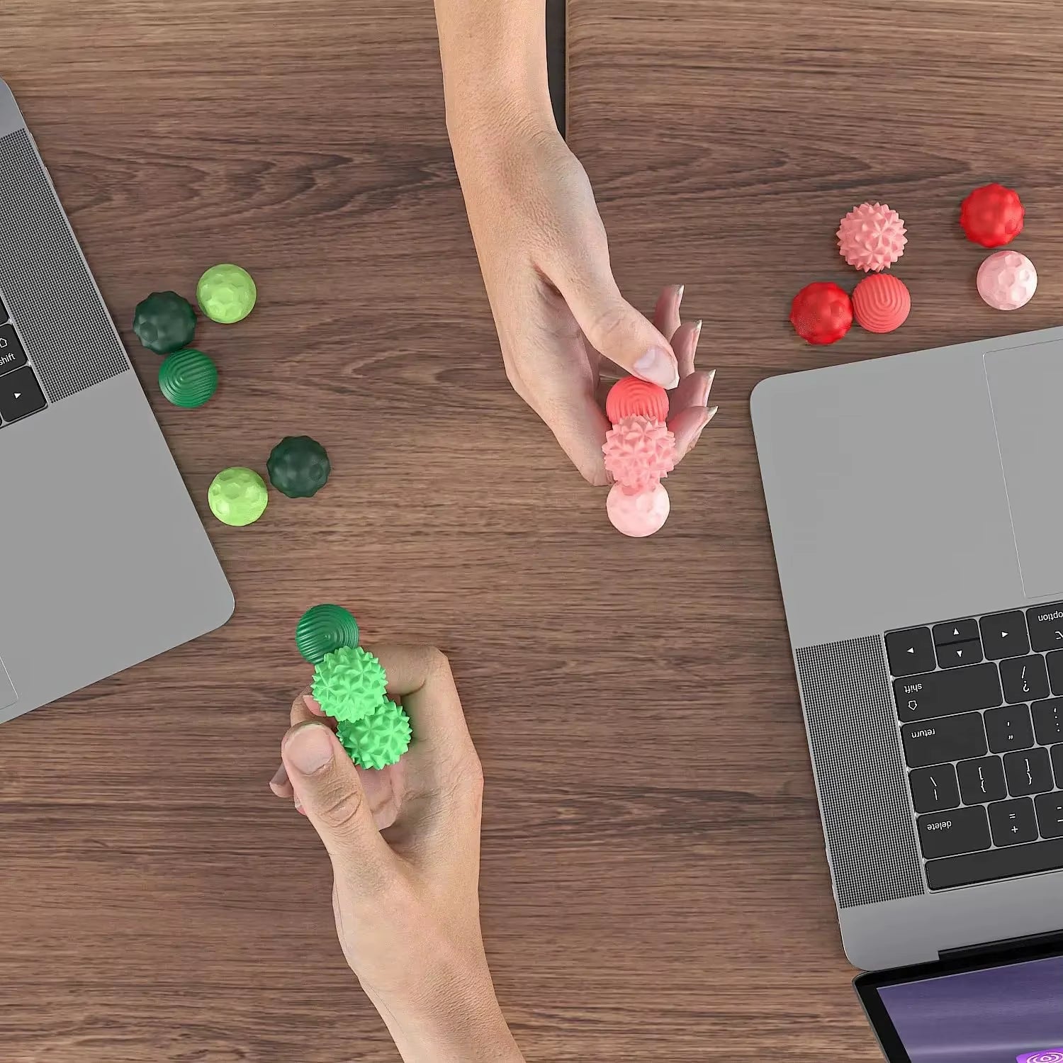 MagniBuddies™ Magnetic Silicone Fidget Balls | Stress Relief & Sensory Toy for Kids & Adults with Anxiety, ADHD, or Autism