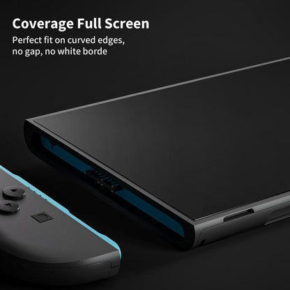 COOWPS® 2-Pack Tempered Glass Screen Protector for Nintendo Switch 2 (2025) | Ultra HD 9H Glass with Easy Install Frame