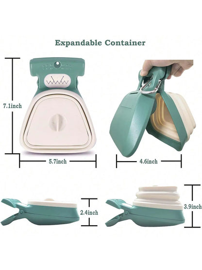 ScoopMate™ Pooper Scooper  | Portable and Handheld Size for Walking Large and Small Dogs outside