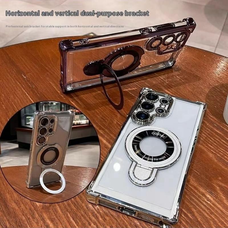 Samsung Galaxy S24 Ultra Case with Stand - Clear