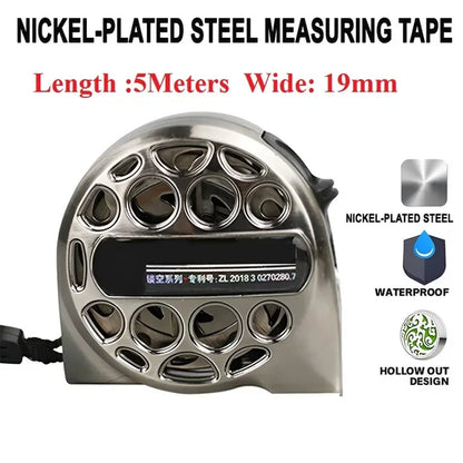 ProMeasure™ Stainless Steel Retractable Tape Measure | 3M / 5M / 7.5M