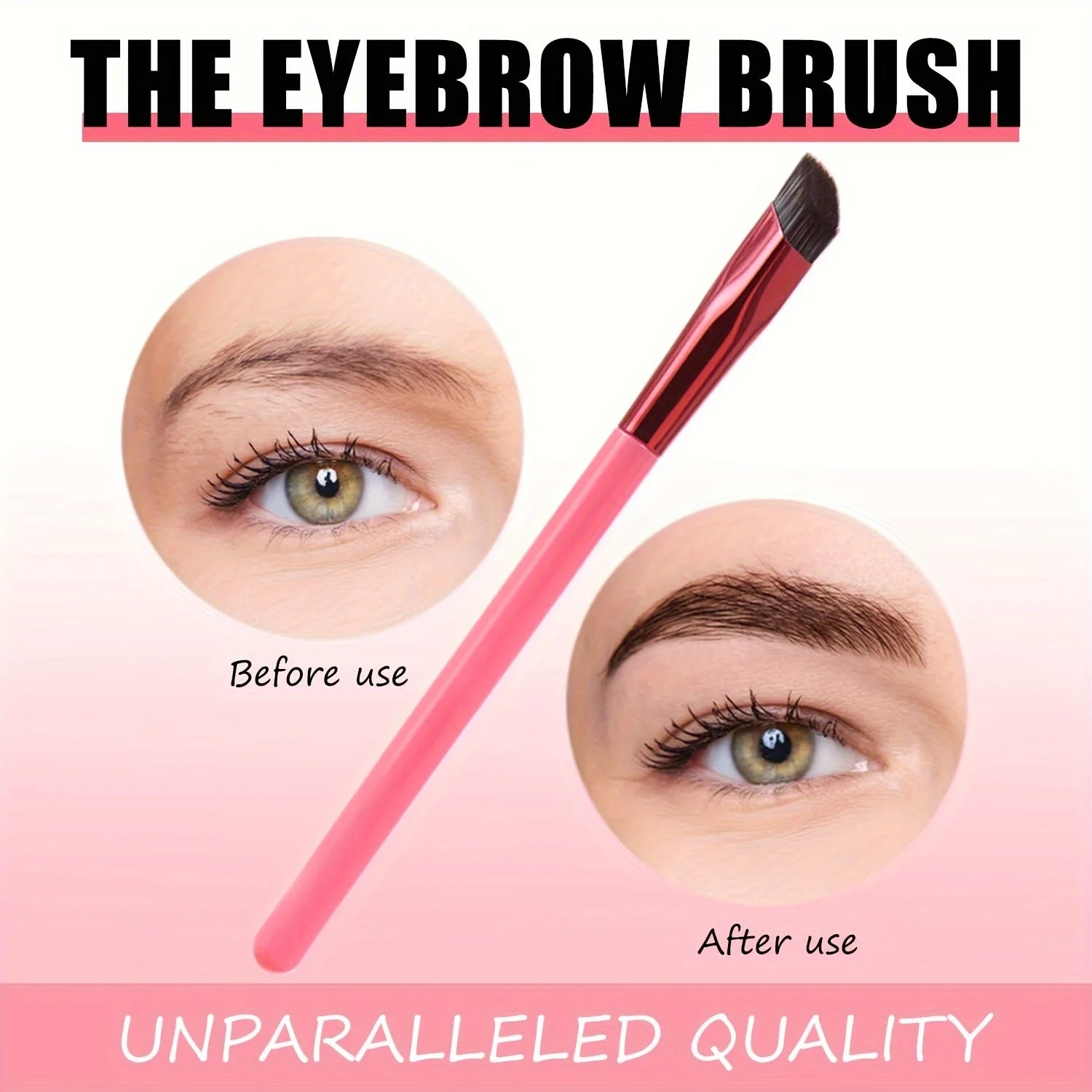 SculptBrow™ – 3D Eyebrow Brush & Hairline Shaping Paste Tool | Precision Makeup for Brows & Hair Edges