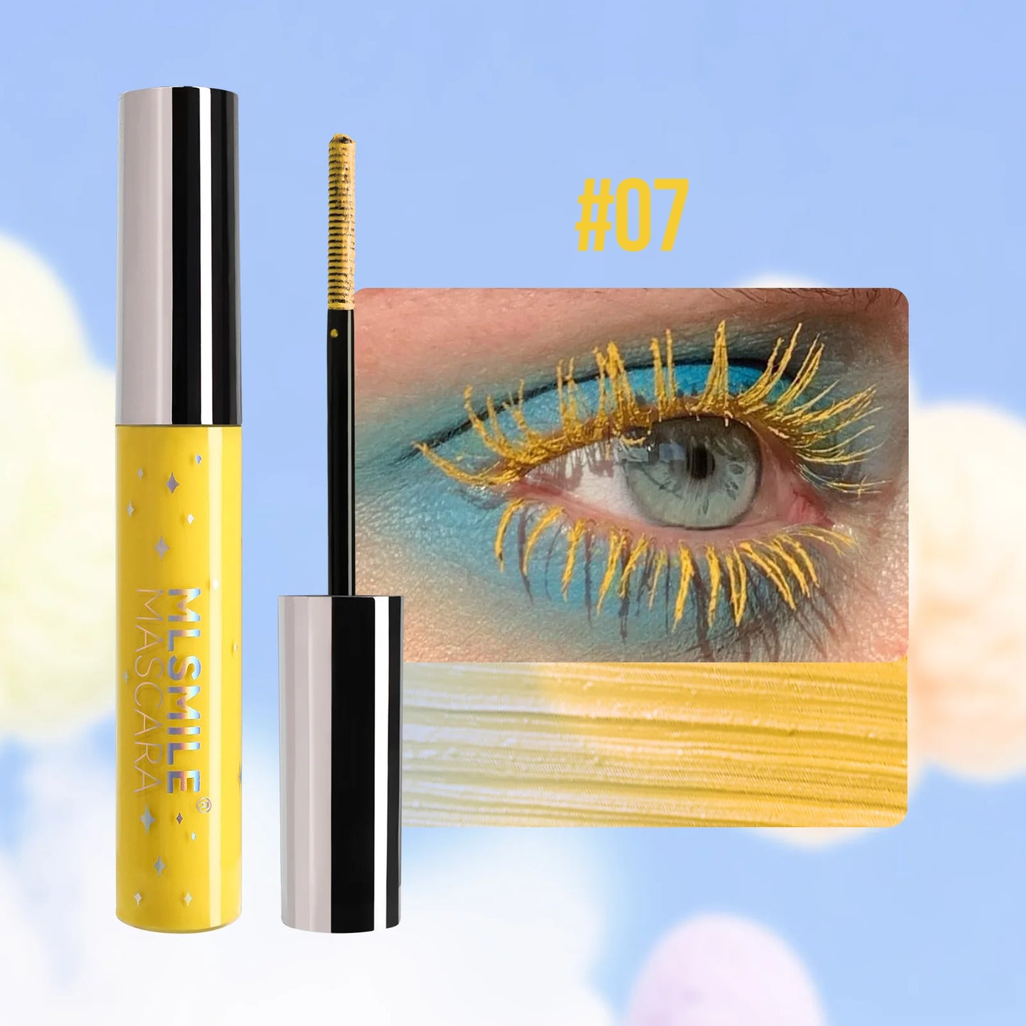 StayGlam™  Shiny Pearlescent Colorful Mascara | Sweat Proof  | 