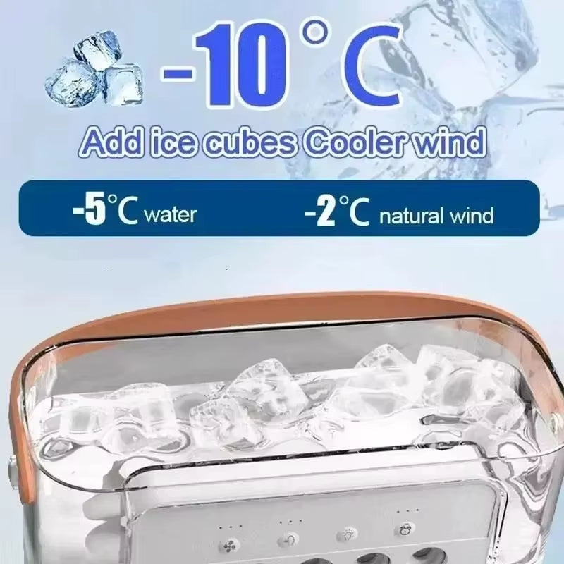 CoolFusion™ 3-In-1 Fan Air Conditioner | Portable Humidifier