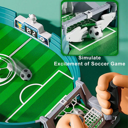 KickMatch™ 2-Player Tabletop Football Game |  Parent-Child Interactive Soccer Board Game for Kids & Adults, Fun Puzzle Skill Toy for Home, Party & Family Game Night