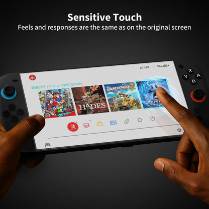 COOWPS® 2-Pack Tempered Glass Screen Protector for Nintendo Switch 2 (2025) | Ultra HD 9H Glass with Easy Install Frame