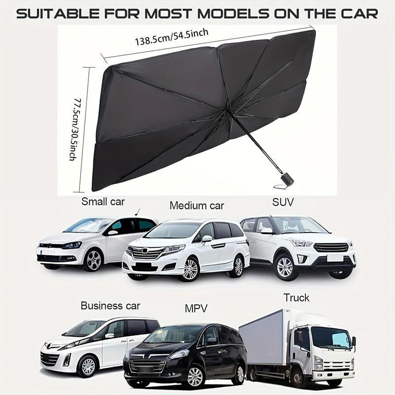 TurboCover™ Foldable Car Windshield Sunshade 