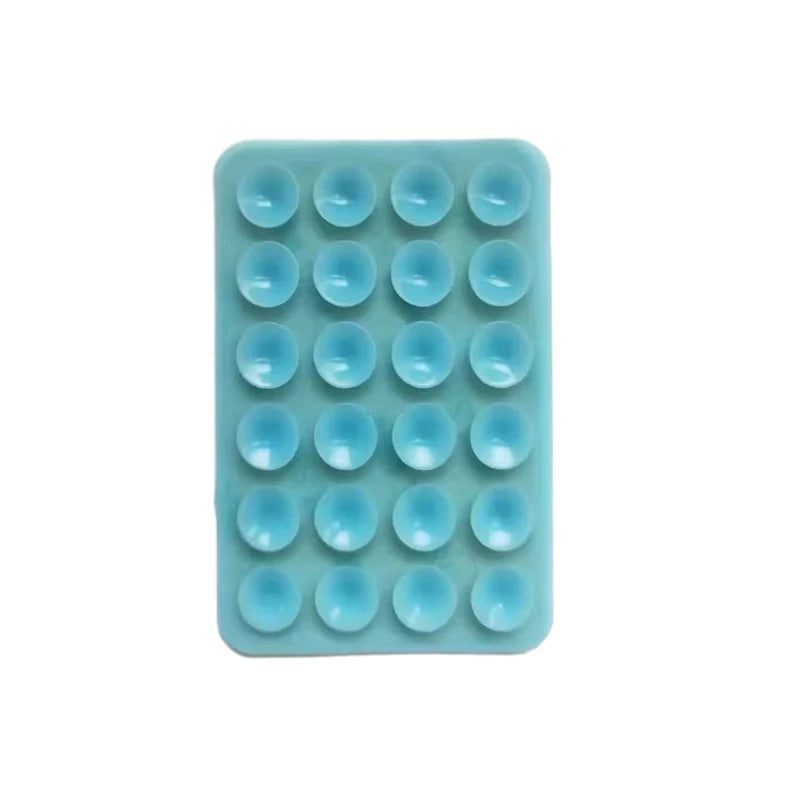 StickEase™ Suction Cup Wall Stand | Multifunctional Silicone Suction Phone Holder | Anti-Slip Single-Sided Leather Case Mount