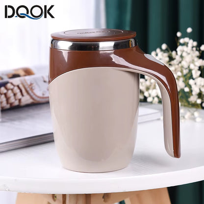 StirMate™ Lazy Auto-Stirring Coffee Mug | Magnetic Rotating Electric Cup with 304 Stainless Steel Interior