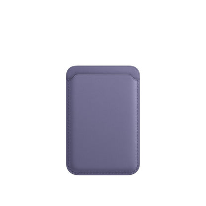 Magsafe Magnetic Luxury Leather Card Holder Wallet Case for 14 Pro Max 13 12 Phone Bag Adsorption Accessories Cover