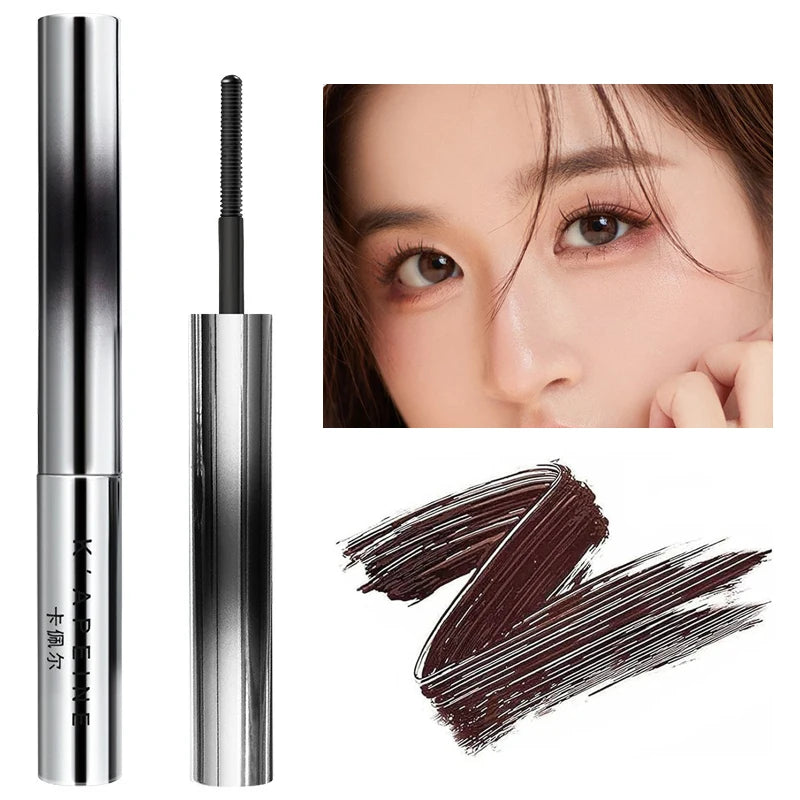 LashMuse™ Ultra-Fine 3D Lengthening Mascara | Precision Brush, Long-Wear Black & Brown Formula